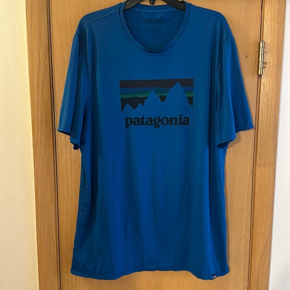 Patagonia Other - Patagonia Men’s Capilene Baselayer Short Sleeve Tee Shirt Blue Size L-XL